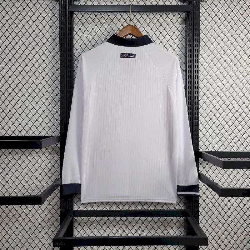 England 1998 Retro Home Long Jersey