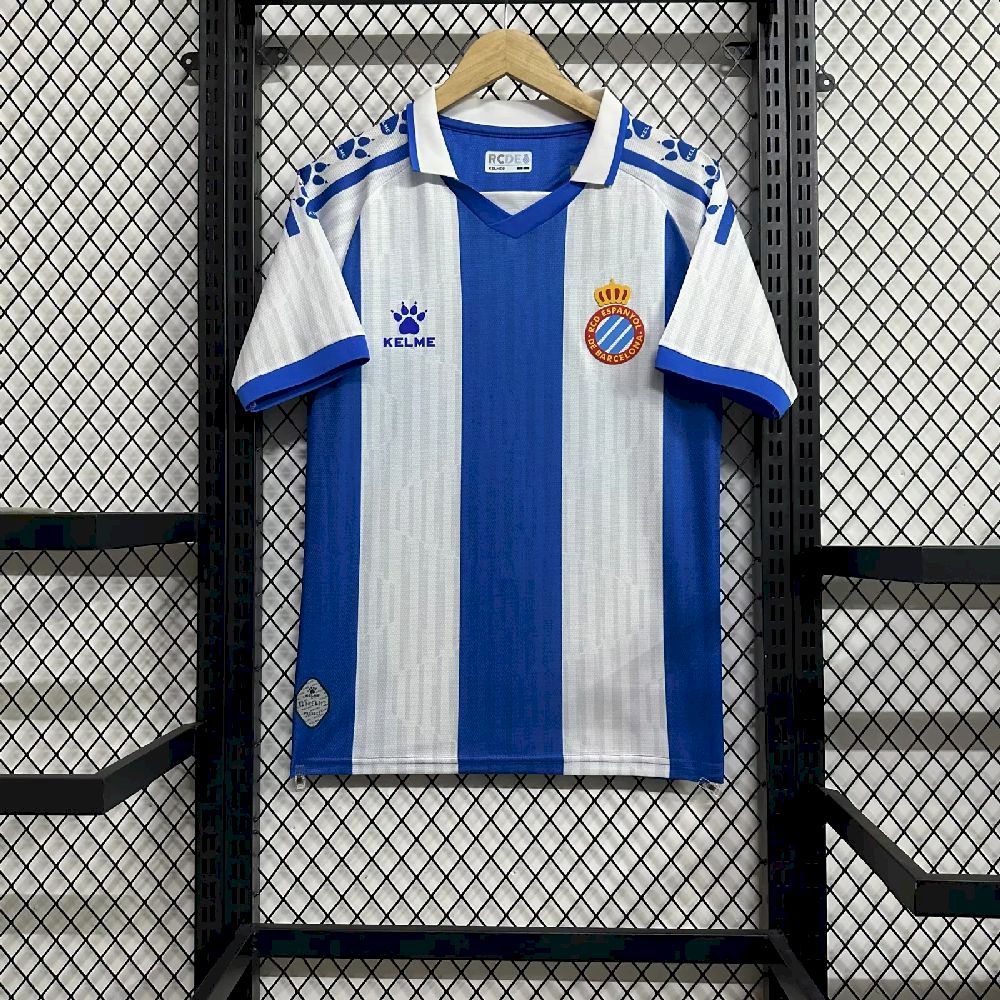 Men's RCD Espanyol 2025/26 Home Jersey