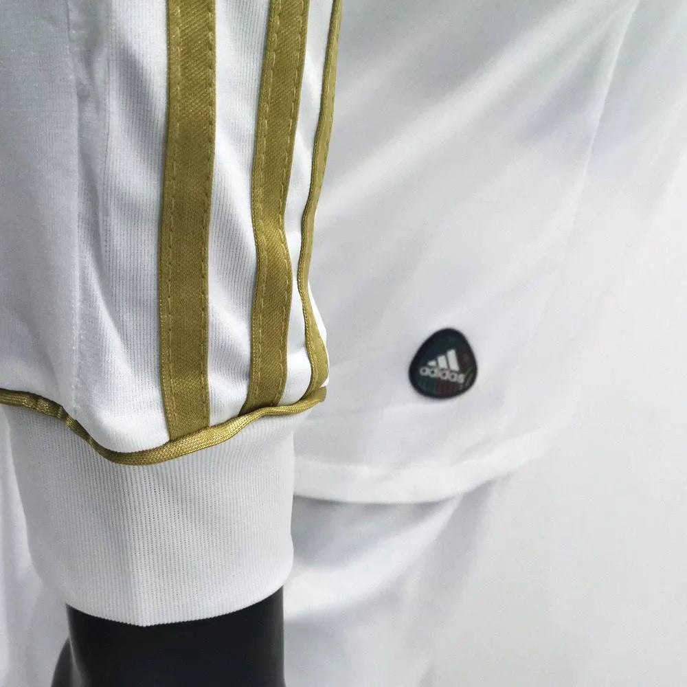 Real Madrid 2011/12 Retro Home Long Sleeves Jersey