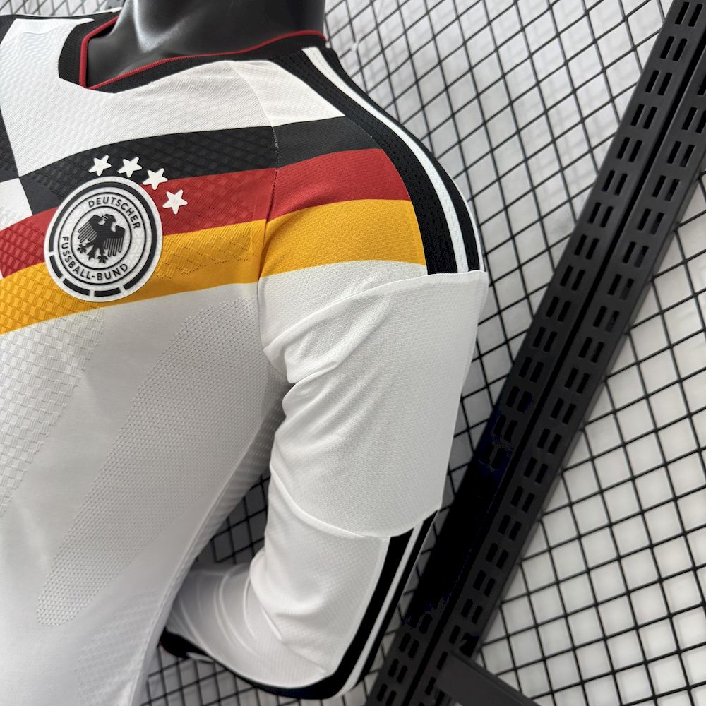 Men's Germany 2026 World Cup Home Long Sleeve Jersey Player Version