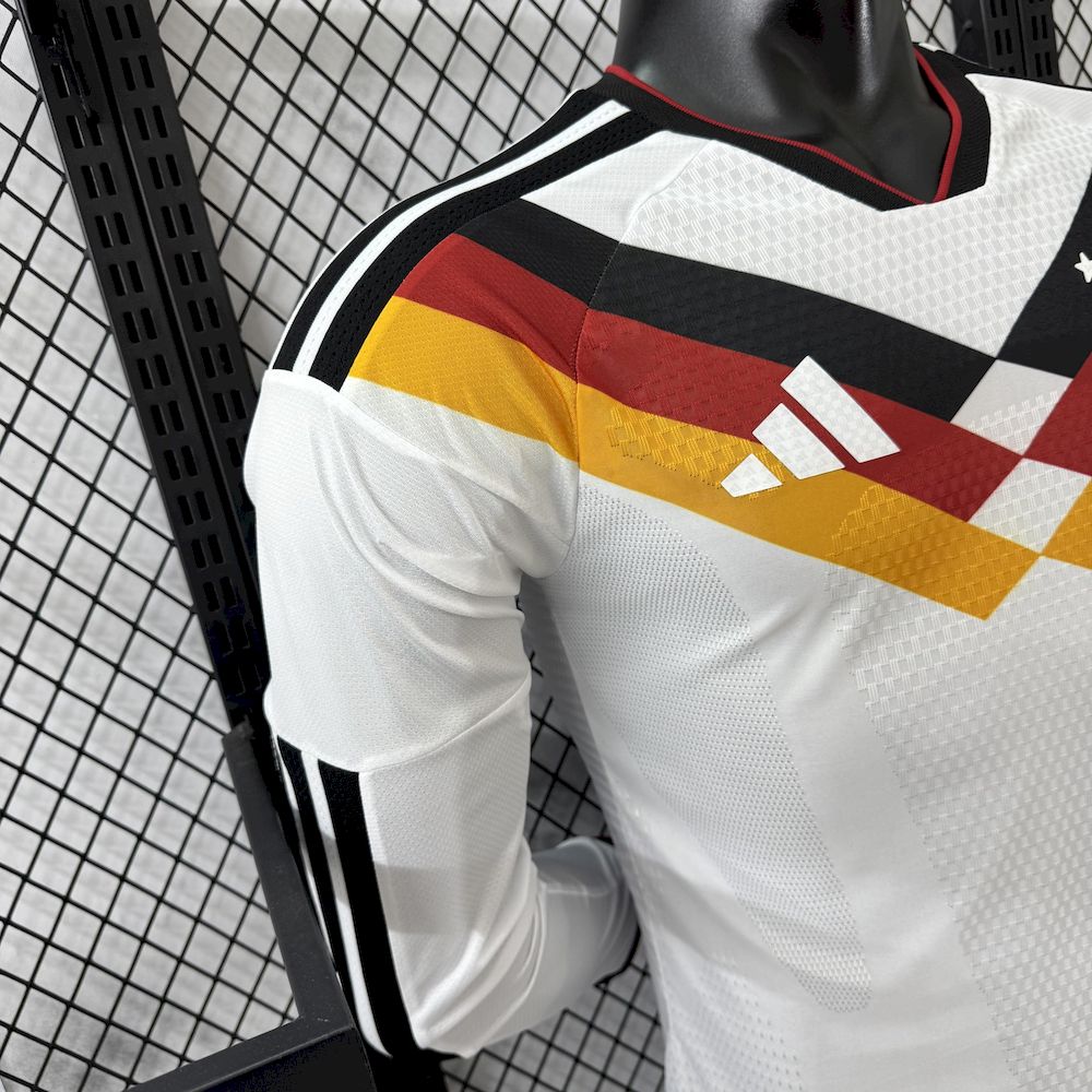 Men's Germany 2026 World Cup Home Long Sleeve Jersey Player Version