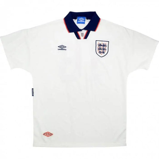 England 1993/94 Sheringham Home Jersey
