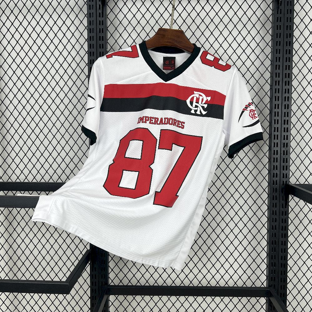 Men's Flamengo 2025/26 No. 87 basketball Jersey