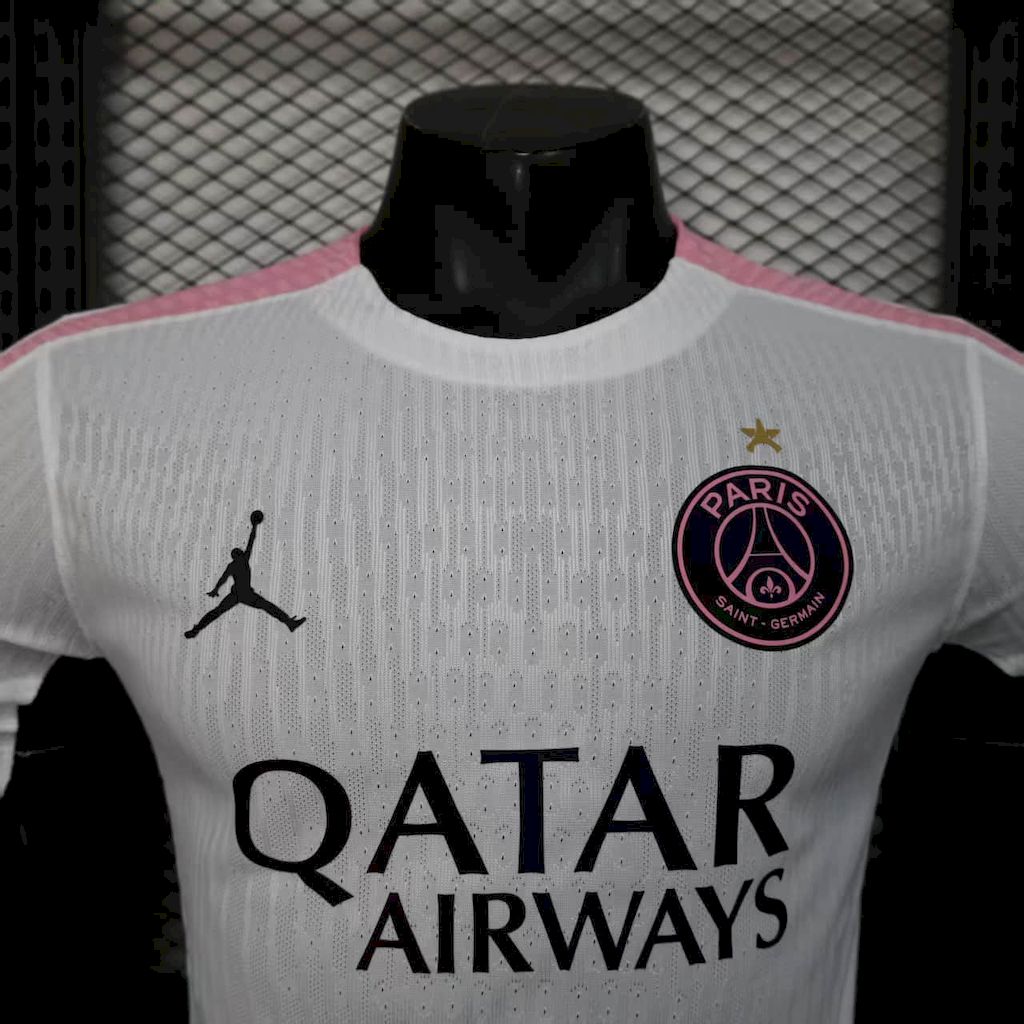 Men's Paris Saint-Germain 2025/26 Player White Jersey