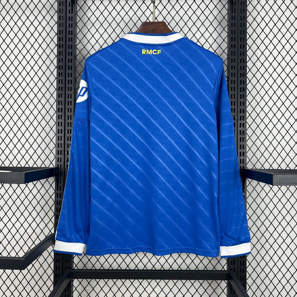 Men’s Real Madrid 2025/26 Fan Third Long Sleeves Jersey