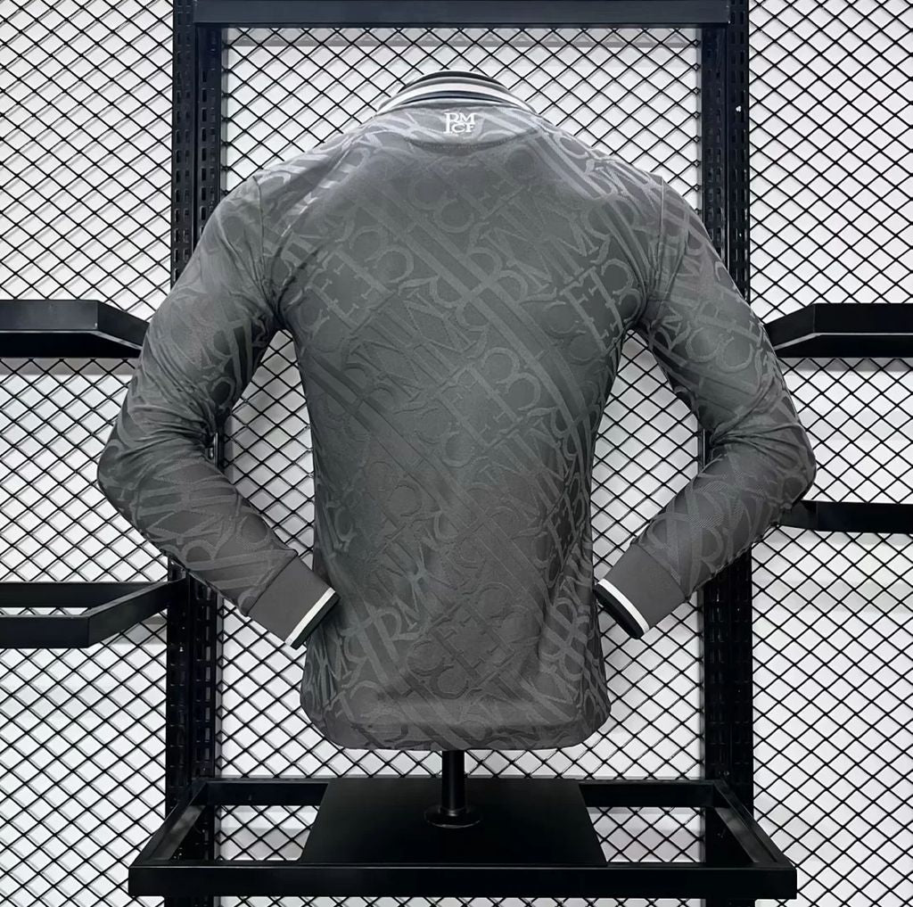 Men's Real Madrid 2024/25 Player Third Long Sleeves Jersey