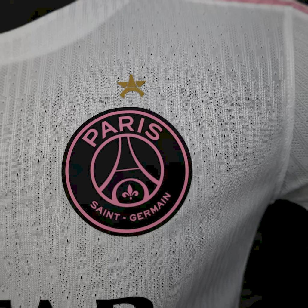 Men's Paris Saint-Germain 2025/26 Player White Jersey