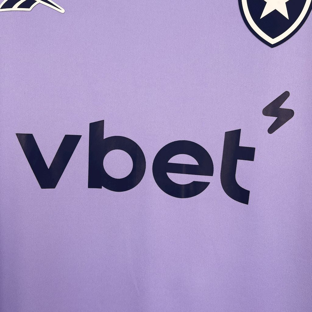 Men's Botafogo 2025/26 Pre-Match Purple Jersey