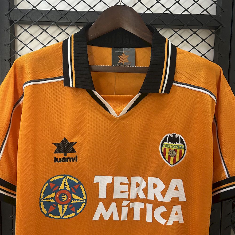 Valencia CF 1999/00 Retro Away Jersey