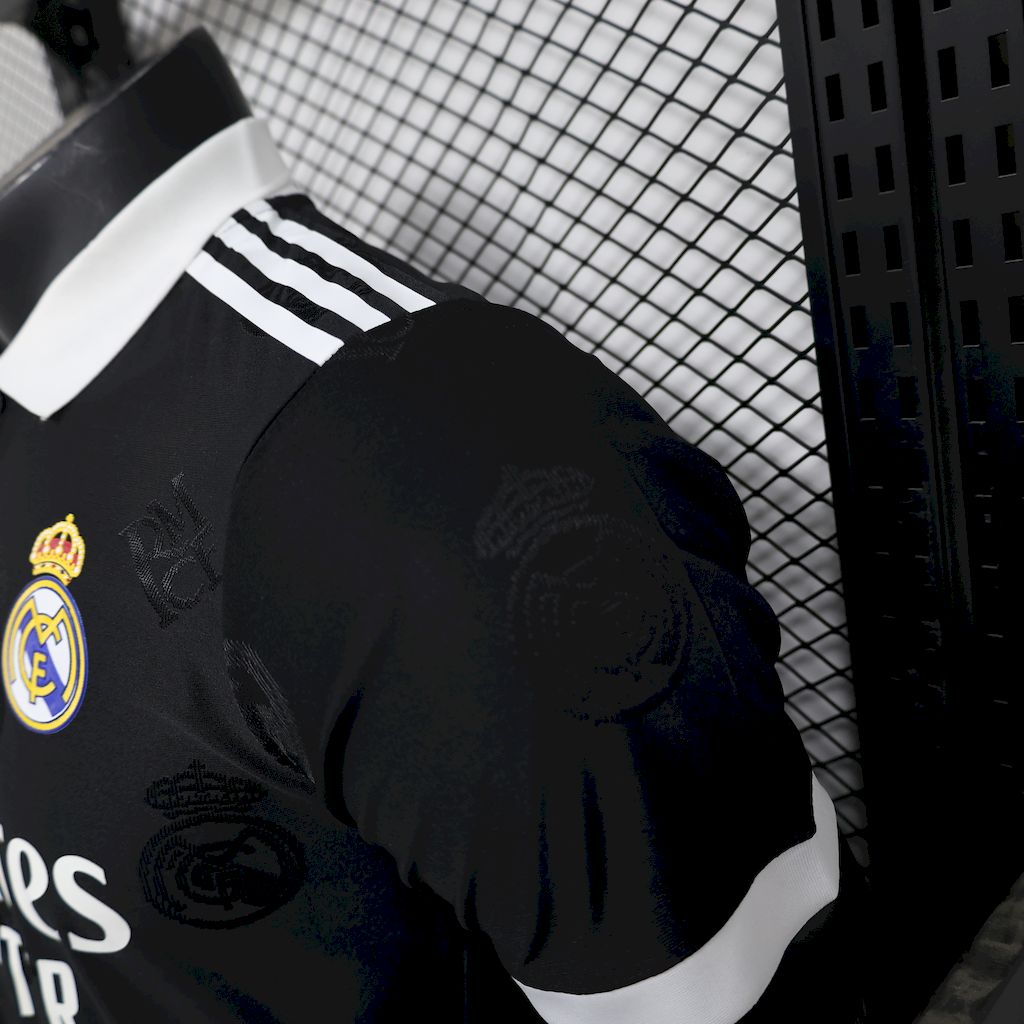 Men’s Real Madrid 2025/26 Player Black Special Edition Jersey