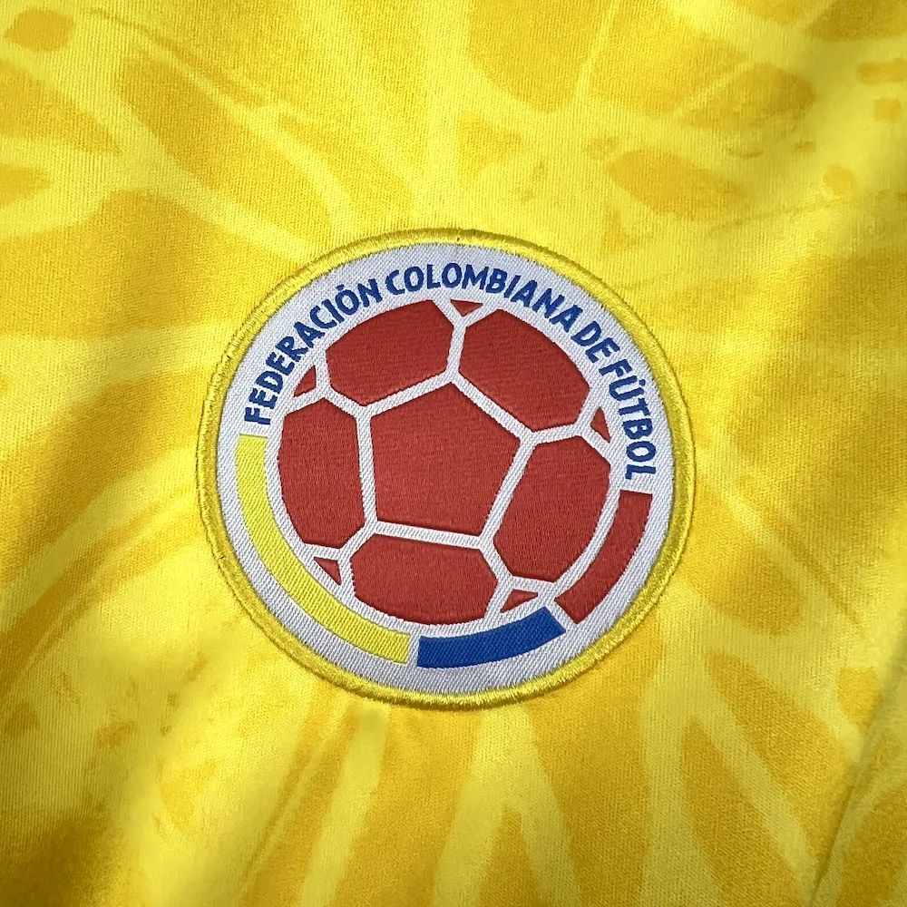 Men's Colombia 2026 World Cup Home Long Sleeve Jersey