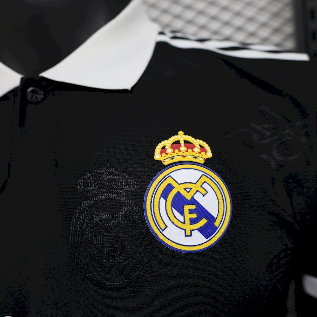 Men’s Real Madrid 2025/26 Player Black Special Edition Jersey
