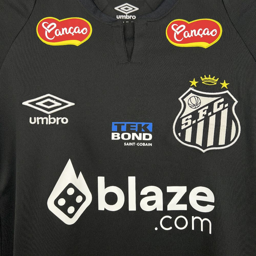 Men's Santos 2025/26 Black Jersey