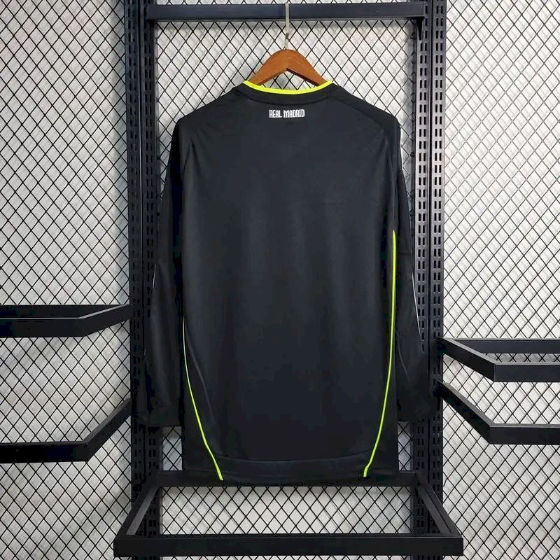 Real Madrid 2010/11 Retro Away Long Sleeves Jersey