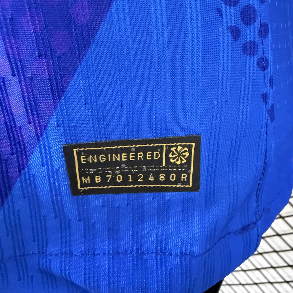 Mens Brazil 2025/26 Player Away Long Sleeve Jersey