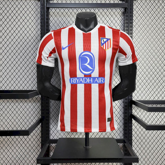 Men’s Atletico Madrid 2025/26 Player Home Jersey