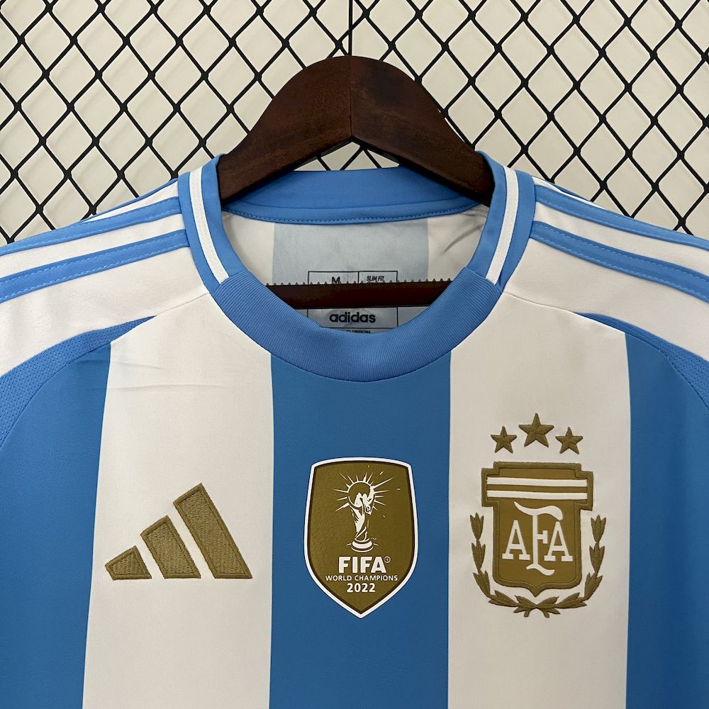 Argentina 2024/25 Fan Home Jersey (2022 World Cup Badge)