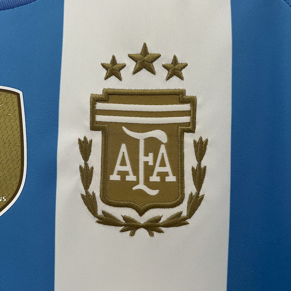 Argentina 2024/25 Fan Home Jersey (2022 World Cup Badge)