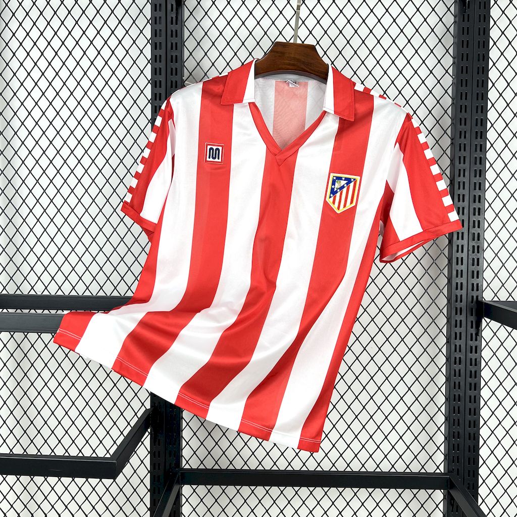 Atletico Madrid 1982/83 Retro Home Jersey