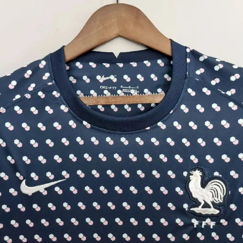 Mens France 2022 Pre-Match Jersey - Image 2