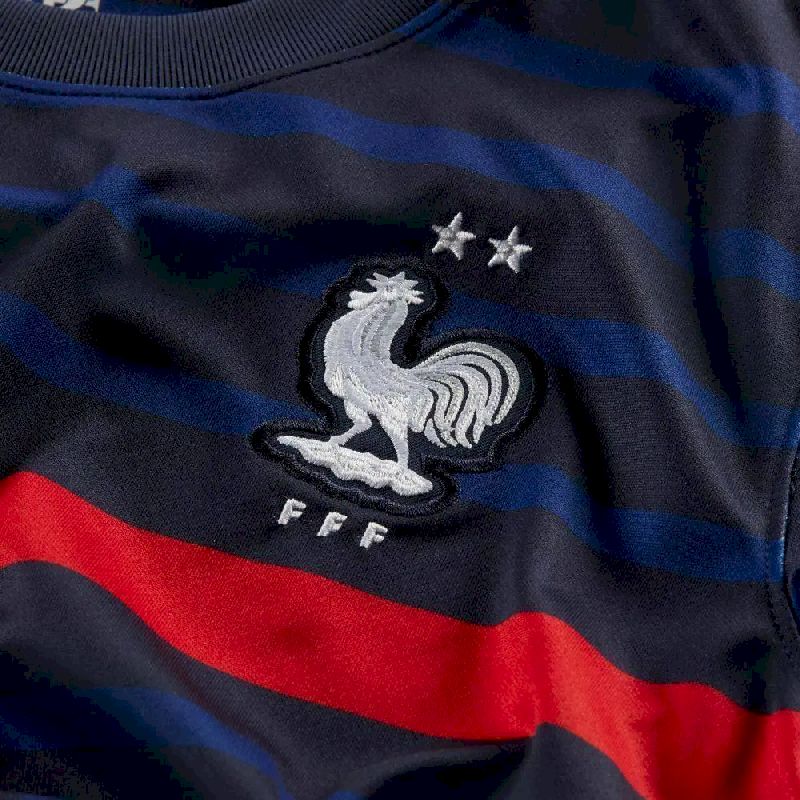 Womens France 2021 Home Jersey - Image 2