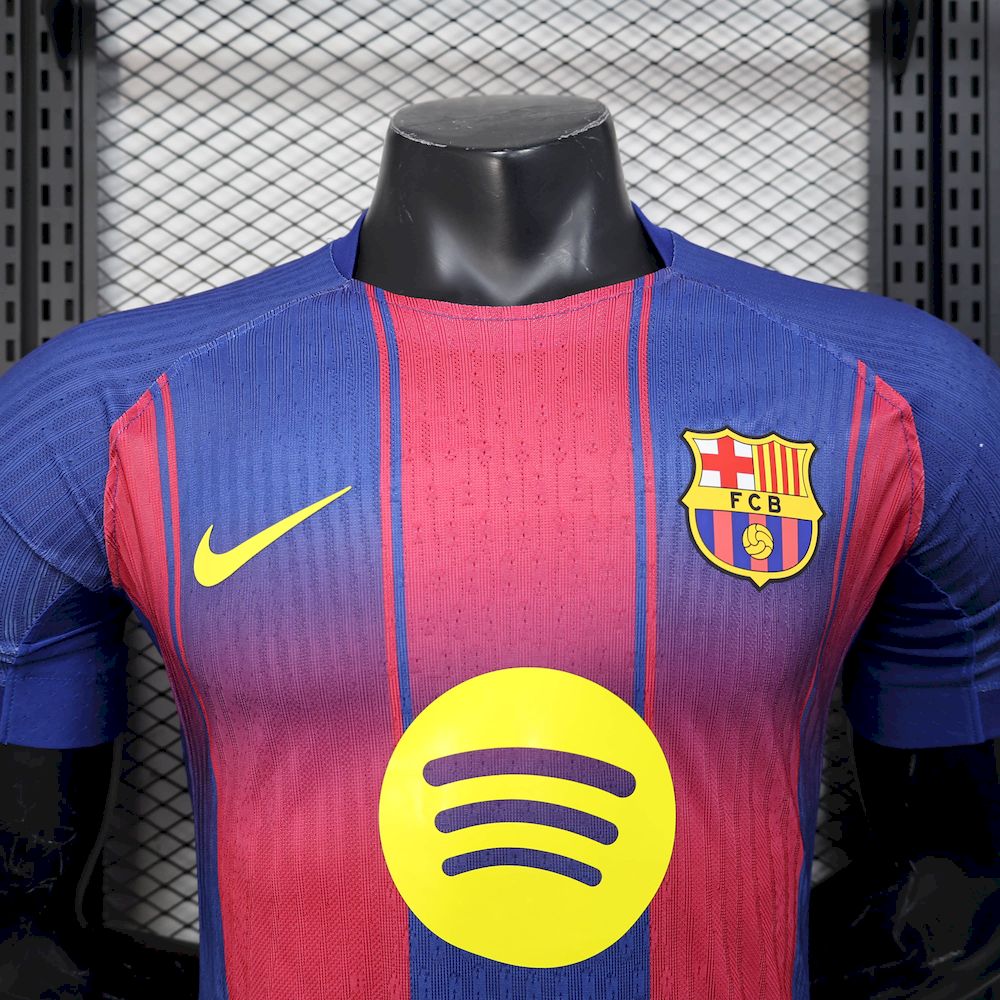 Men’s Barcelona 2025/26 Player Home Jersey