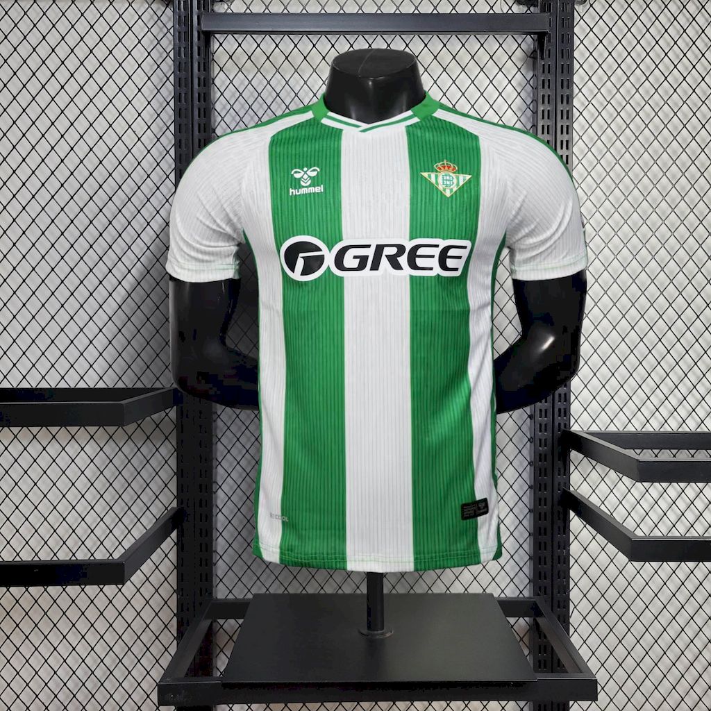 Men’s Real Betis 2025/26 Player Home Jersey