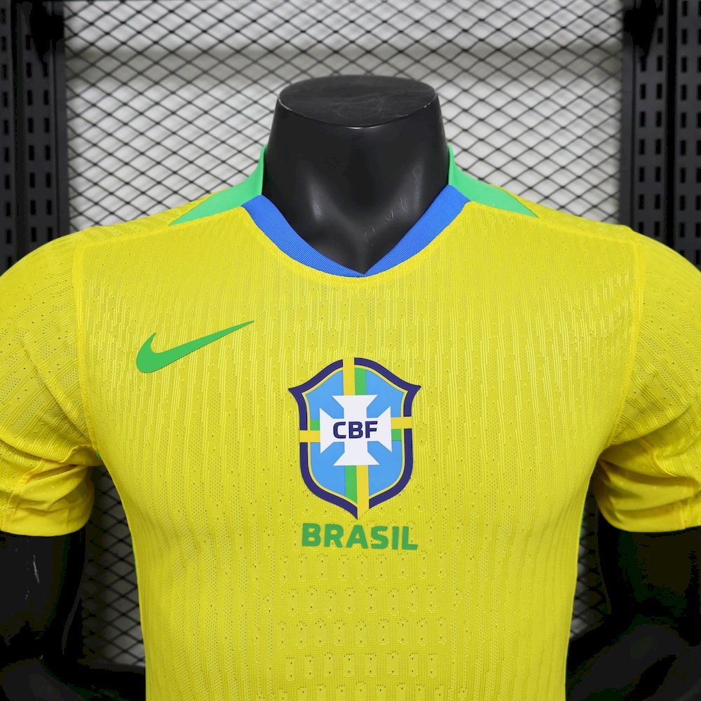 Brazil 2025/26 Player Home Jersey