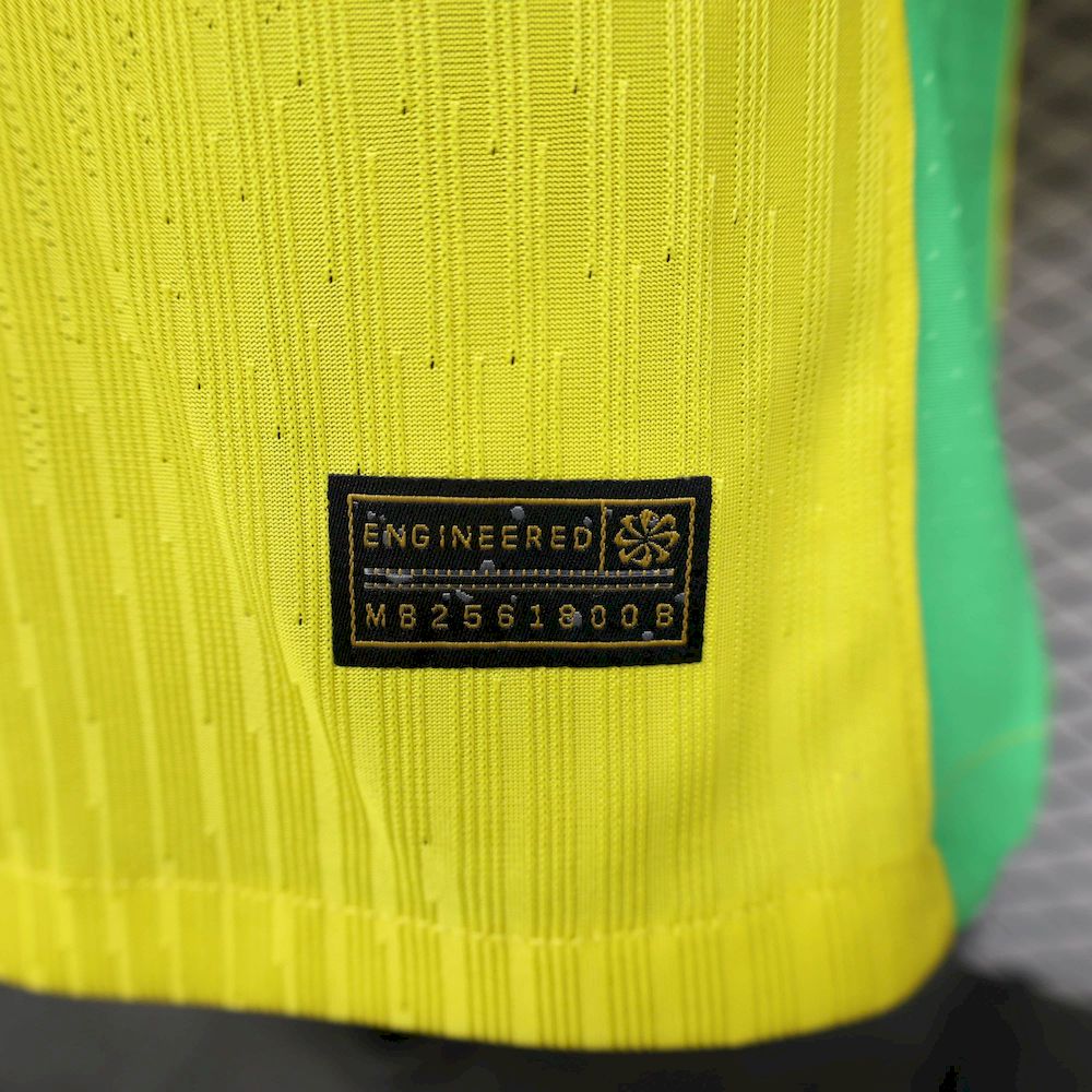 Brazil 2025/26 Player Home Jersey