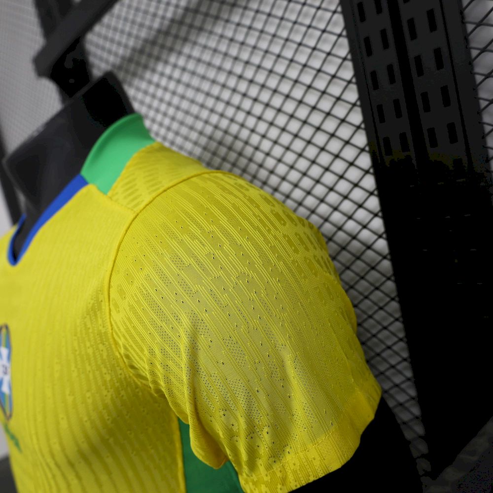 Brazil 2025/26 Player Home Jersey
