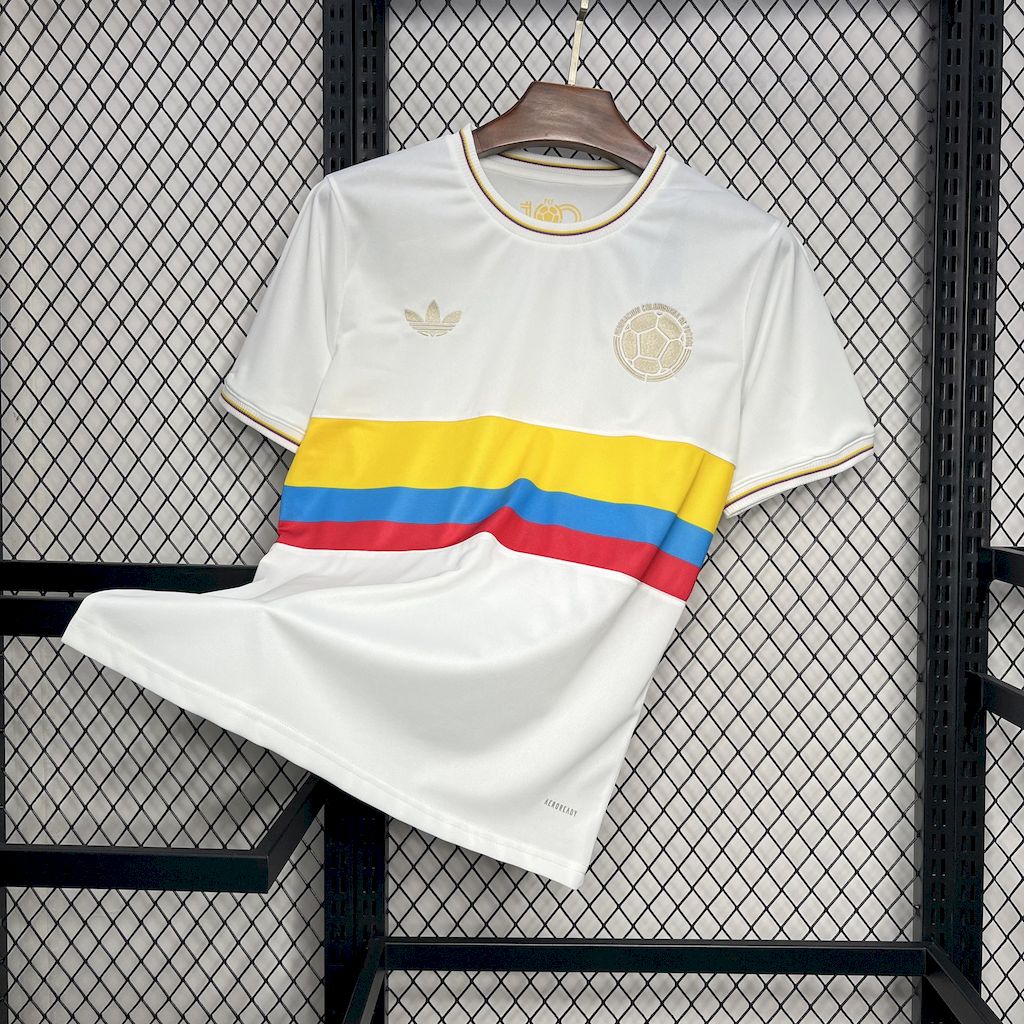 Men’s Colombia 2024/25 Fan 100th Anniversary Jersey