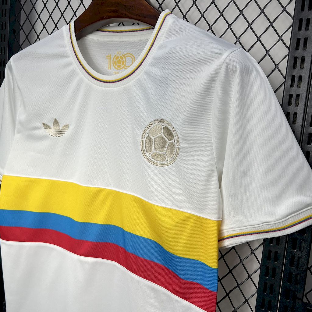 Men’s Colombia 2024/25 Fan 100th Anniversary Jersey