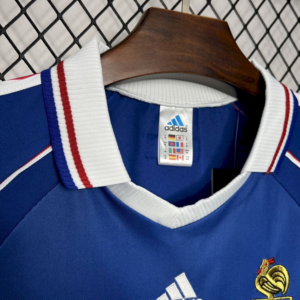France 1998 World Cup Retro Home Jersey
