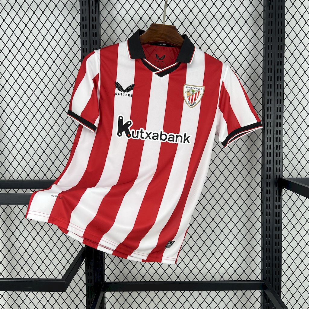 Men’s Athletic Bilbao 2025/26 Fan Home Jersey