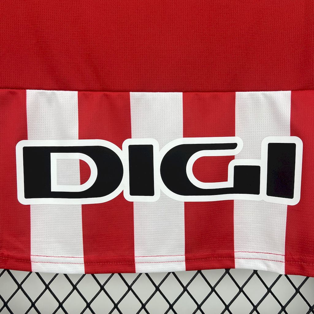Men’s Athletic Bilbao 2025/26 Fan Home Jersey