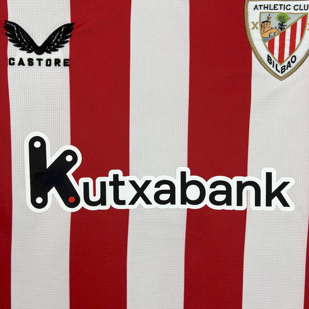 Men’s Athletic Bilbao 2025/26 Fan Home Jersey