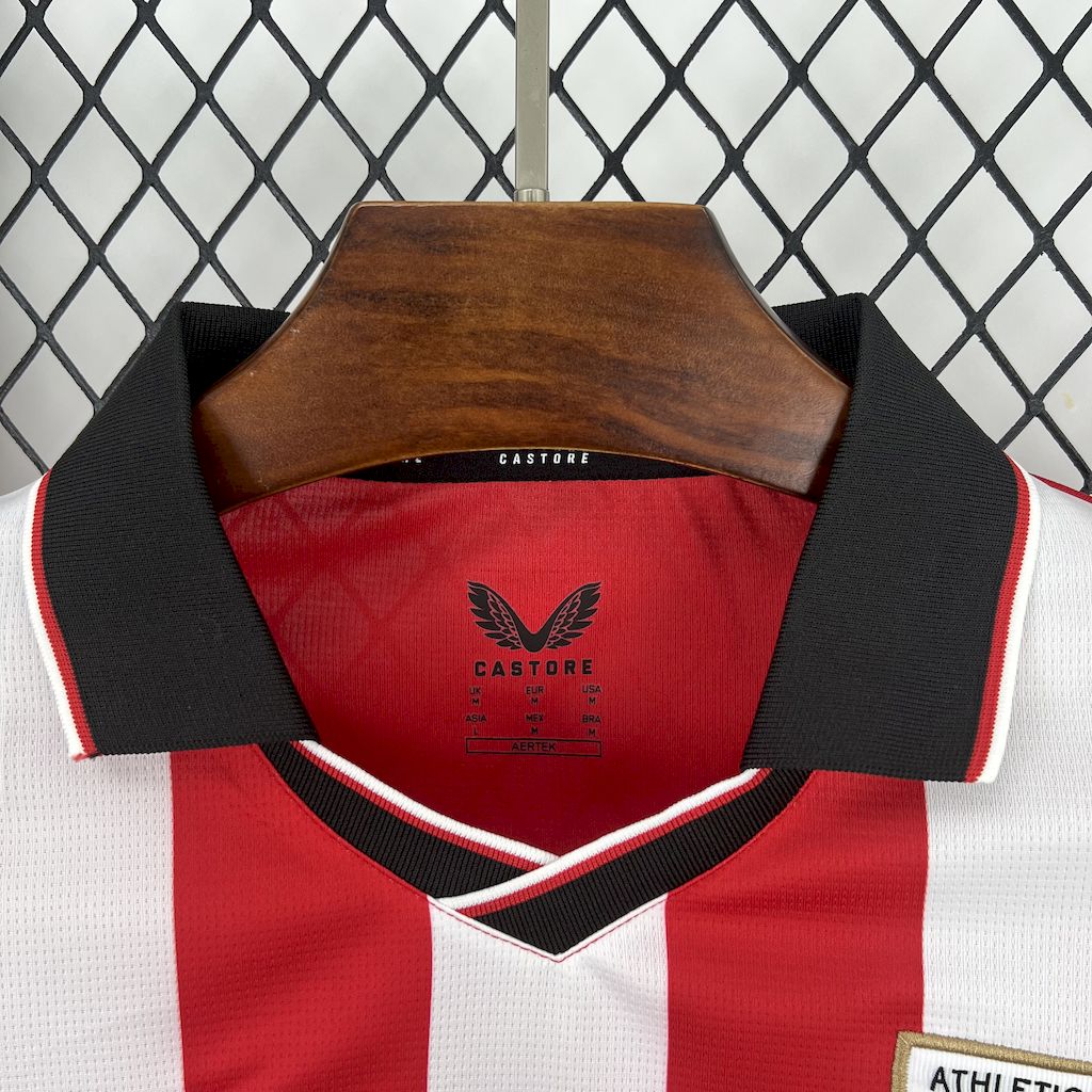 Men’s Athletic Bilbao 2025/26 Fan Home Jersey