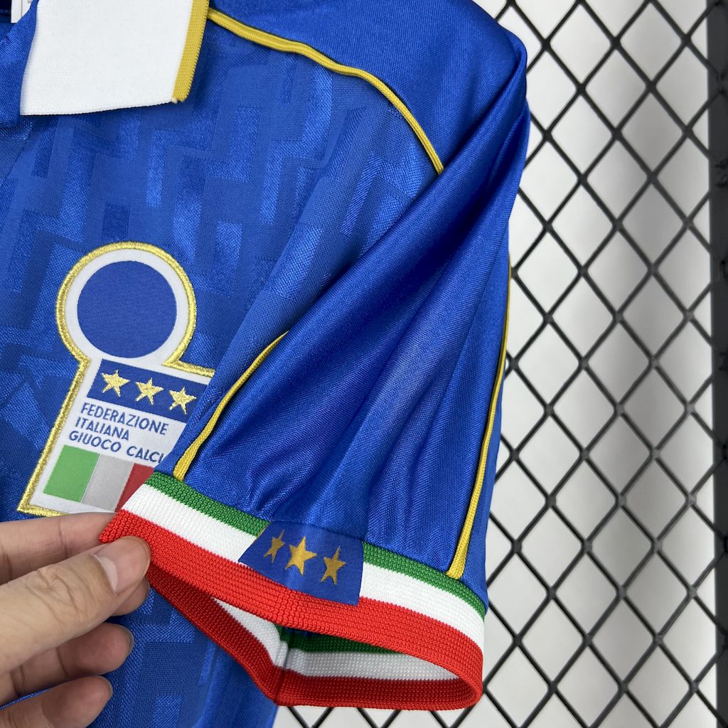 Italy 1995 Retro Home Jersey