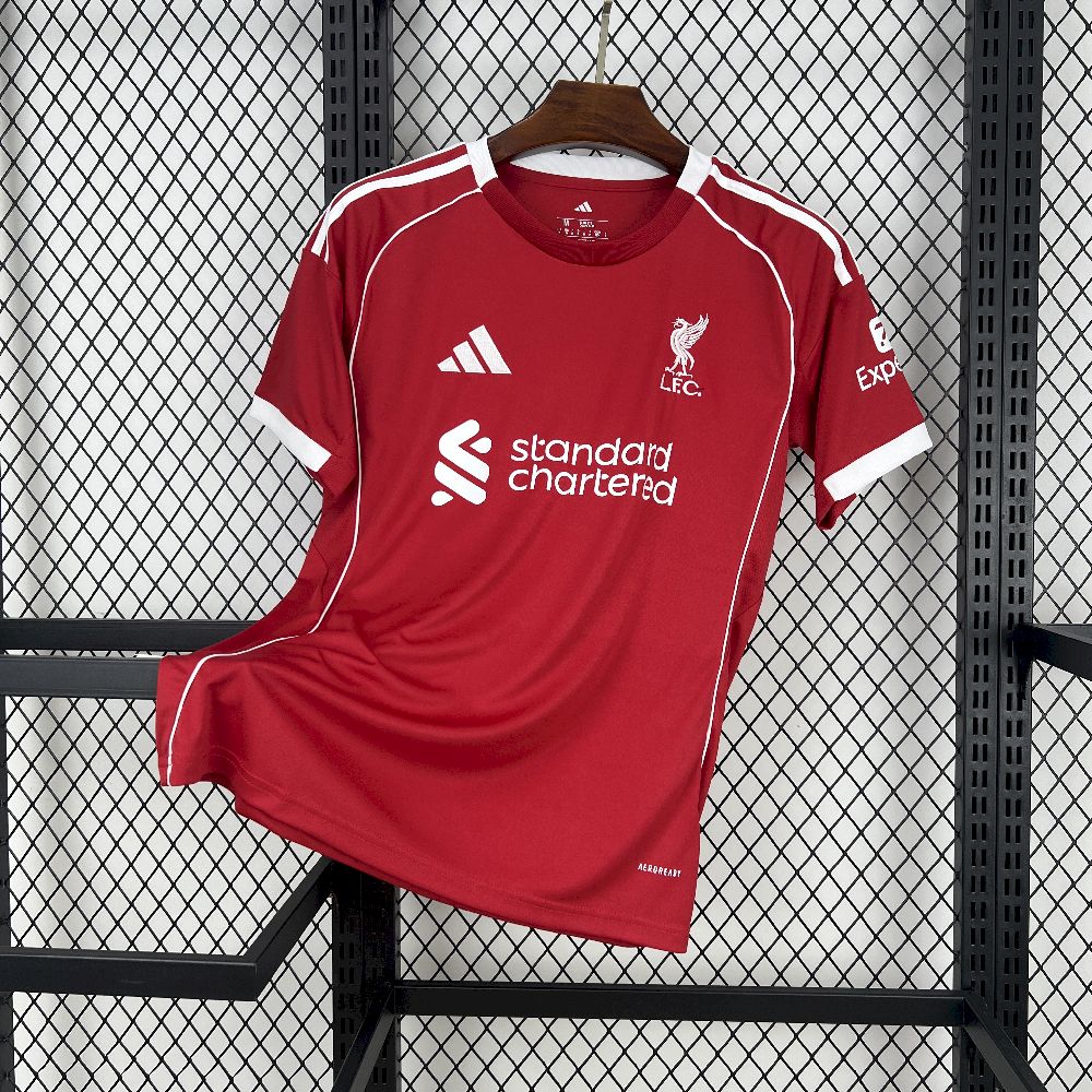 Men’s Liverpool 2025/26 Fan Home Jersey