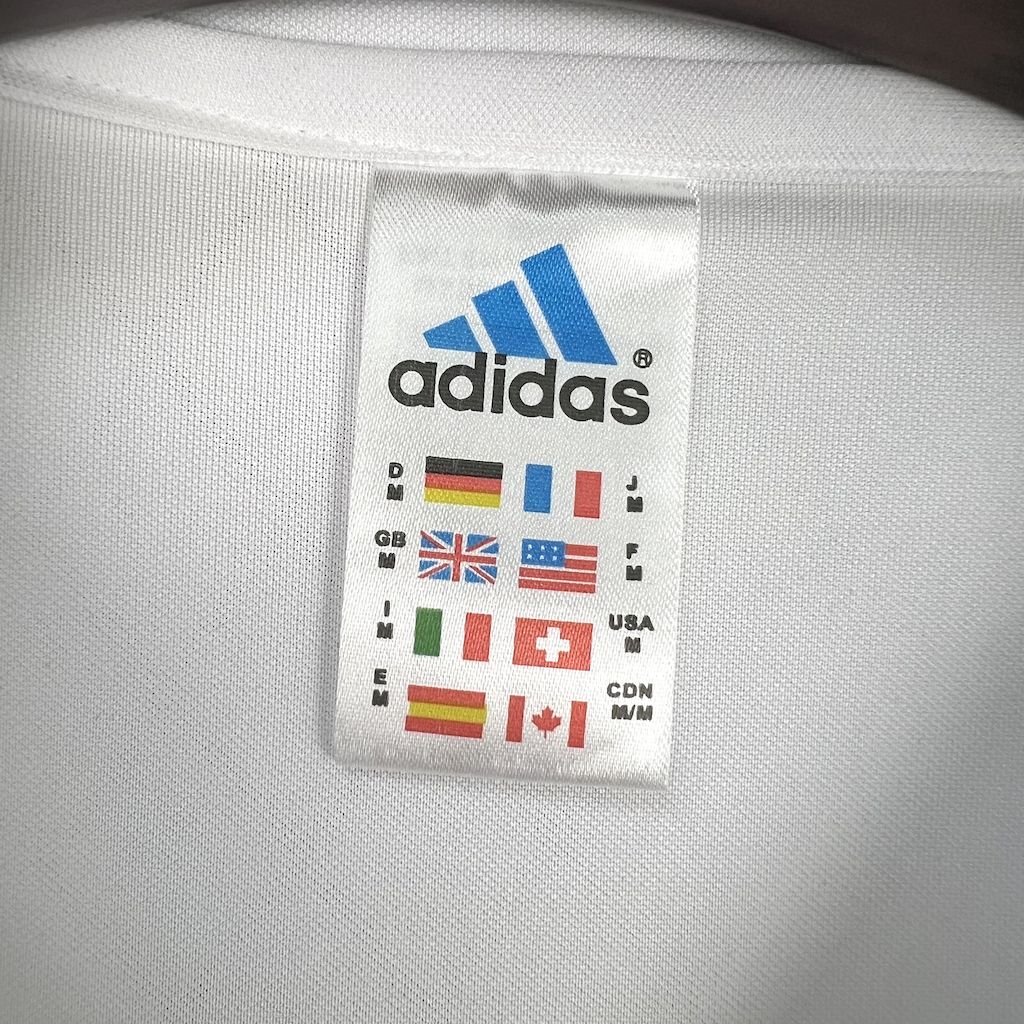 Real Madrid 2001/02 Retro Home UCL Jersey