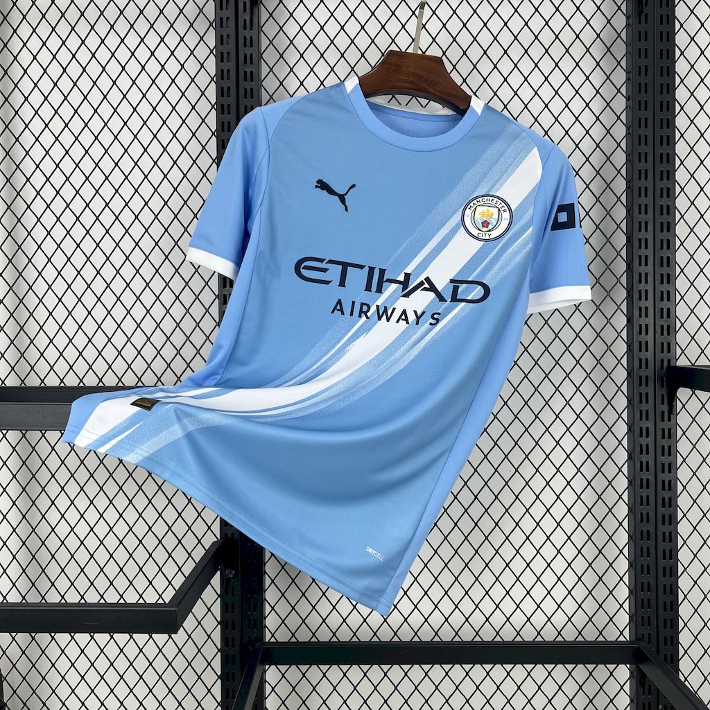 Men’s Manchester City 2025/26 Fan Home Jersey