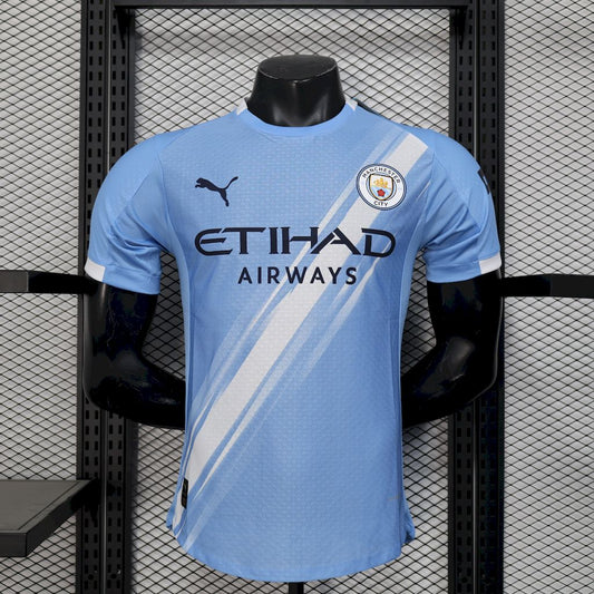 Men’s Manchester City 2025/26 Player Home Jersey