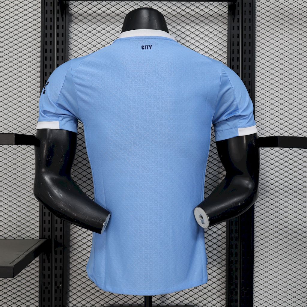 Men’s Manchester City 2025/26 Player Home Jersey