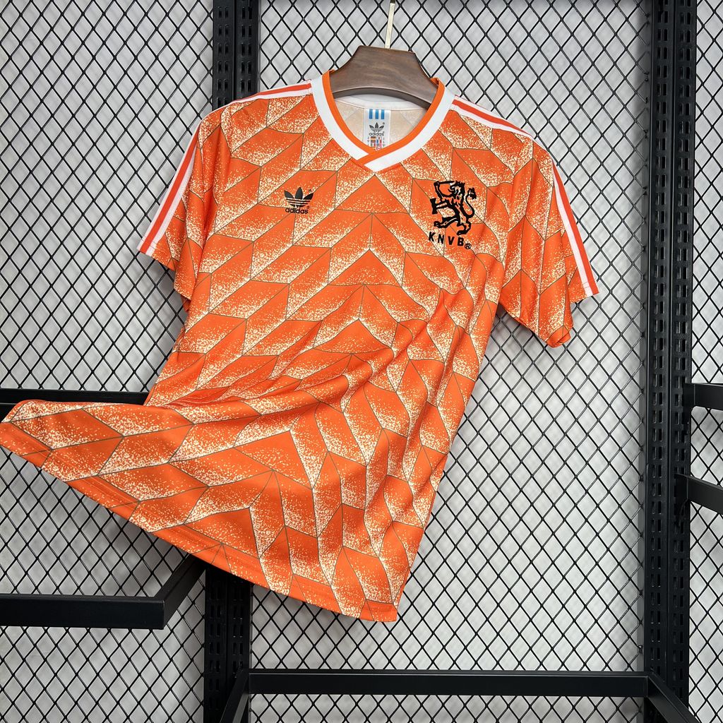 Netherlands 1988 Retro Home Jersey