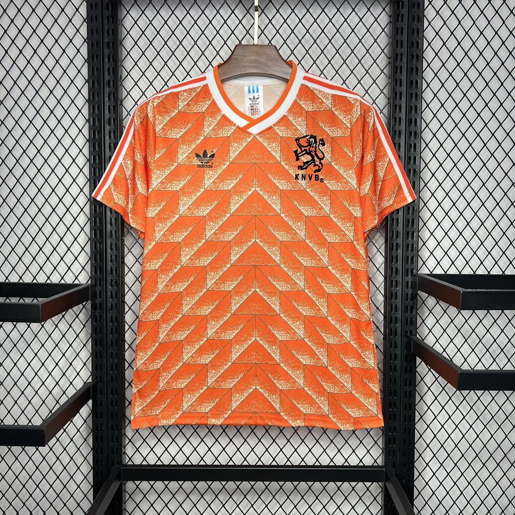 Netherlands 1988 Retro Home Jersey