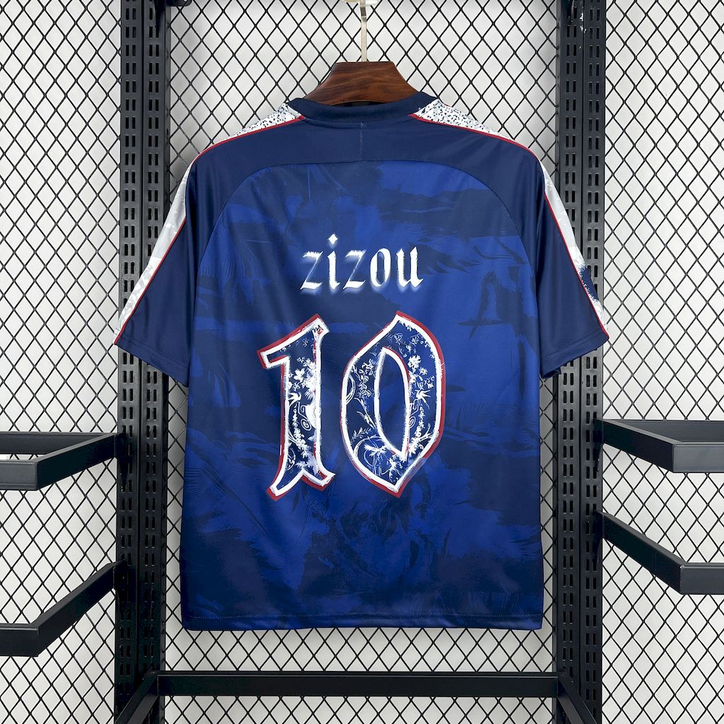 Mens France 2025 Zizou #10 Special Jersey - Image 2