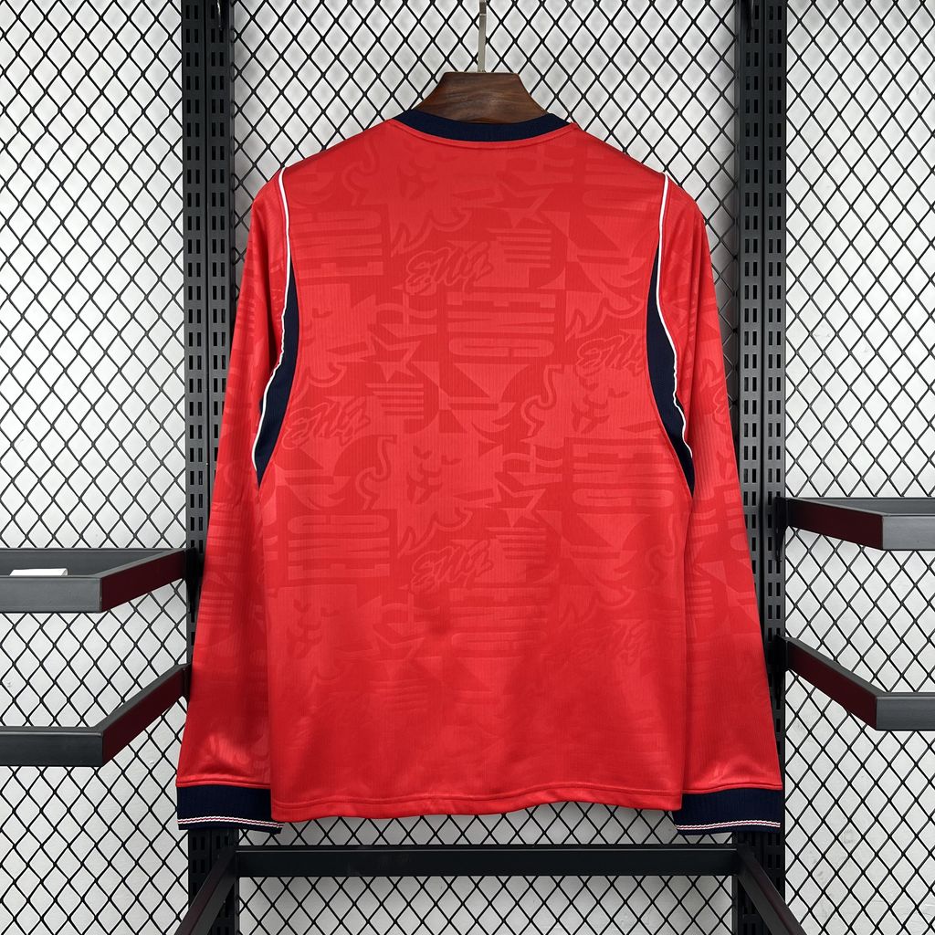 Mens England 2026 World Cup Away Long Sleeve Jersey - Image 2
