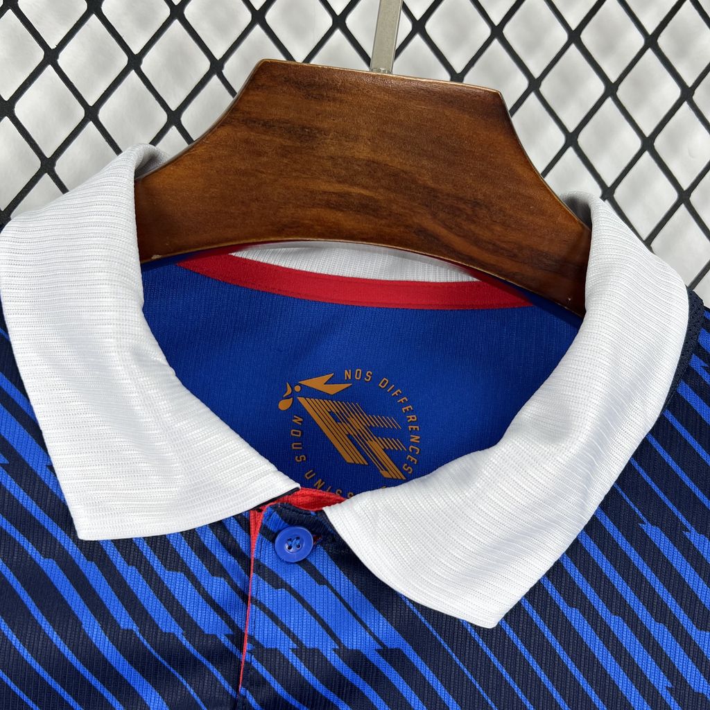 Mens France 2026 World Cup Home Long Sleeve Jersey - Image 6