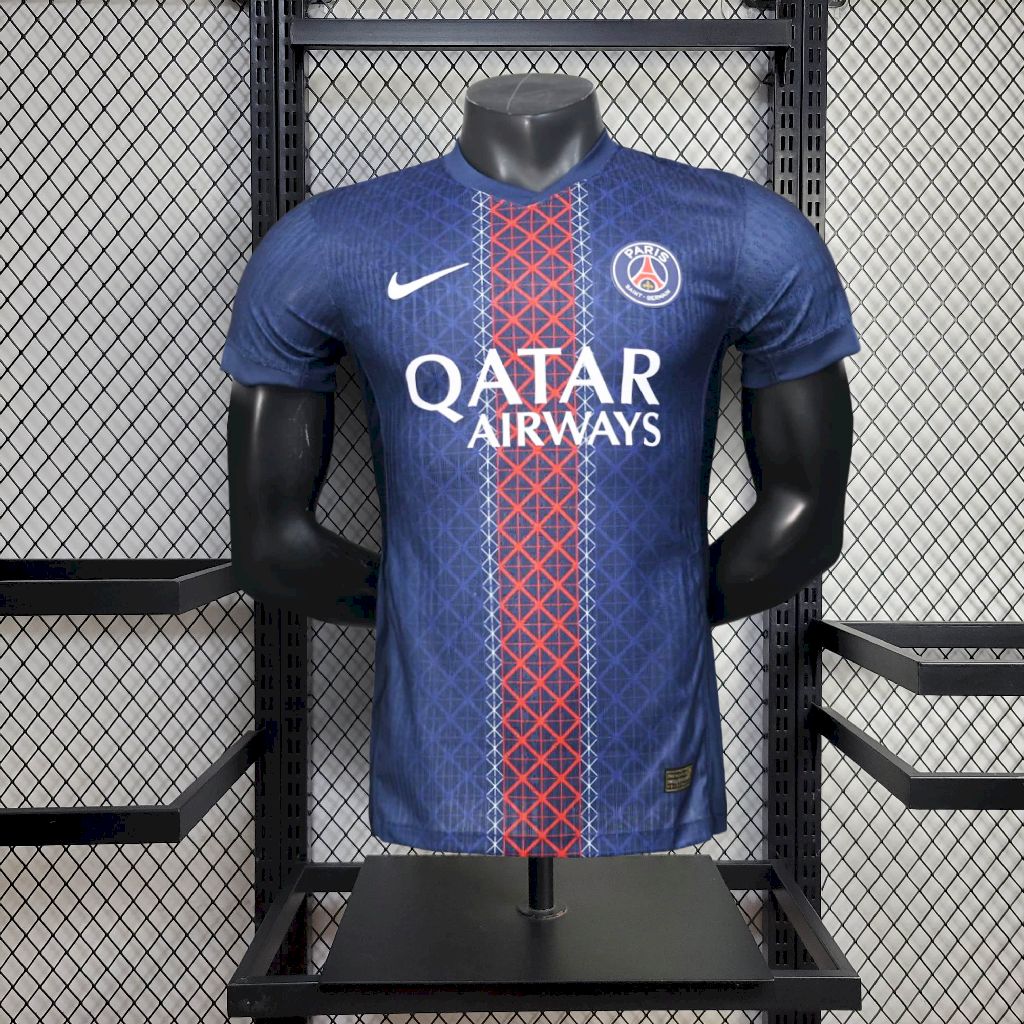 Men’s Paris Saint-Germain 2025/26 Player Home Jersey