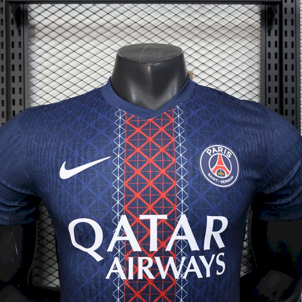 Men’s Paris Saint-Germain 2025/26 Player Home Jersey